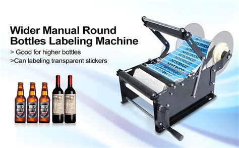 Zonepack Wider Manual Round Labeling Machine Upgraded