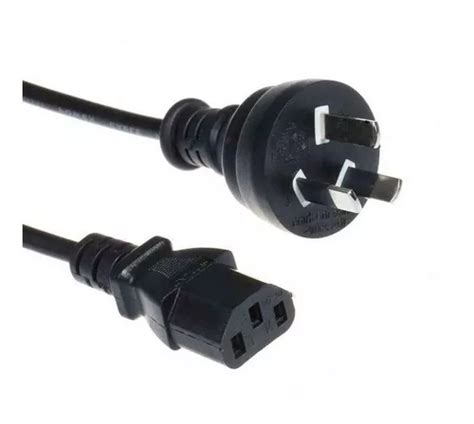 Cable Alimentacion Fuente Power 220v Interlock 1 5mts Netmak MercadoLibre