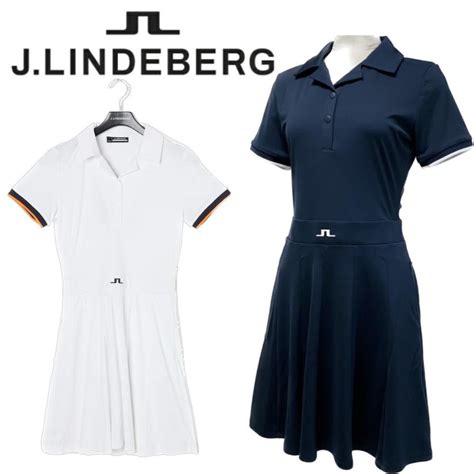 30％off！ Sale！ J Lindeberg Jリンドバーグ レディース ワンピース ゴルフ ゴルフウェア インナーショーツ付き ポケット付き 通気性 速乾性 07268442 セール