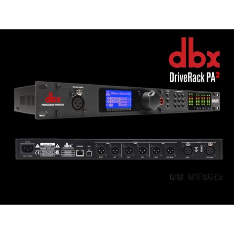 Dbx Driverack Pa Complete Loudspeaker Management System Shopee Malaysia