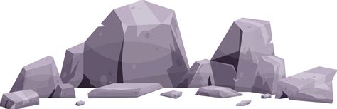 Cartoon mountain rock clip art 21830878 PNG