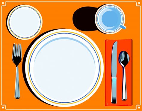 Table Setting Dinner Plate Clip Art, PNG, 958x752px, Table, Brand ...