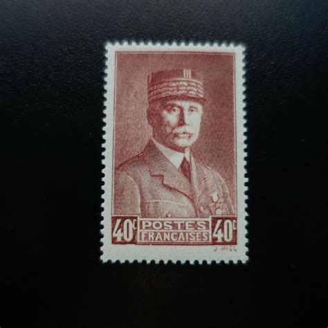 France Stamp Marechal Petain N Mint Luxury Mnh Ebay