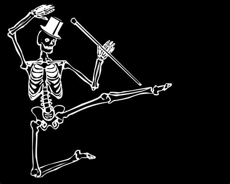 Drawing,dancing,white,skeleton,black - free image from needpix.com