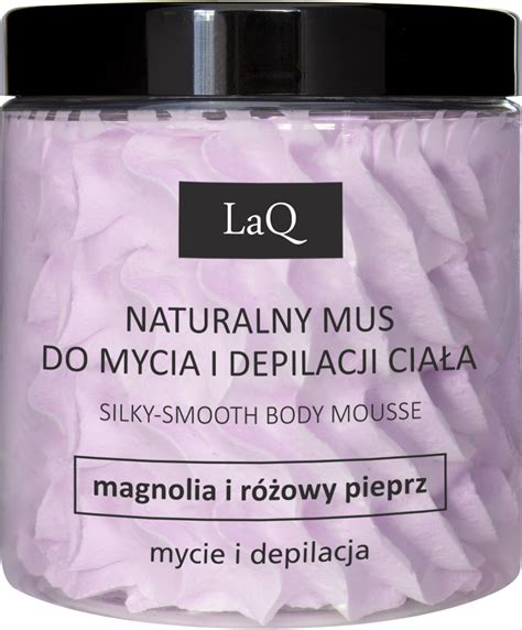 LaQ Silky-Smooth Body Mousse - Мусс для депиляции "Магнолия и розовый ...
