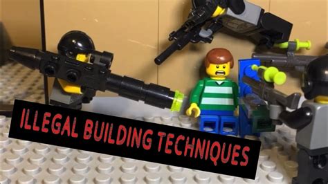 Illegal Lego Building Techniques Youtube