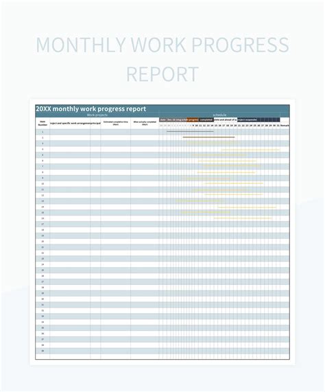 Smart Monthly Report Templates How To Write And Free 52 Off