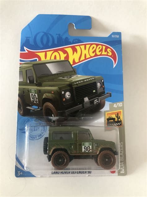 Hot Wheels Land Rover Defender Baja Blazers Grx No