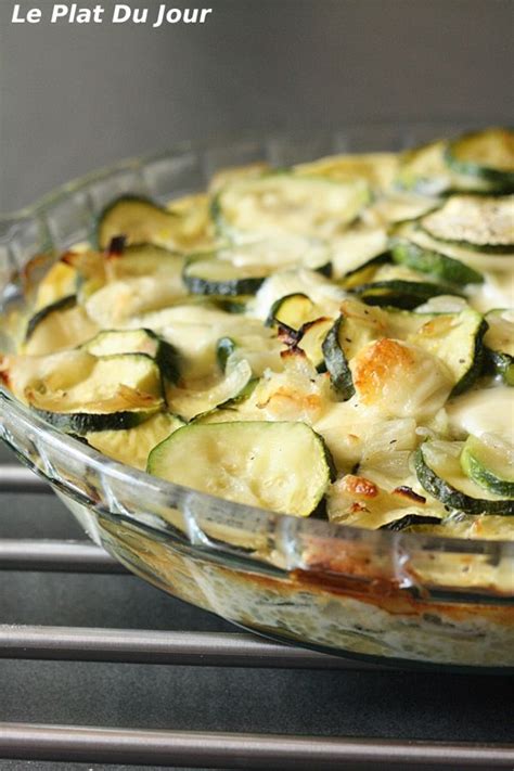 Gratin De Courgettes Au Babybel Le Plat Du Jour Gratin De