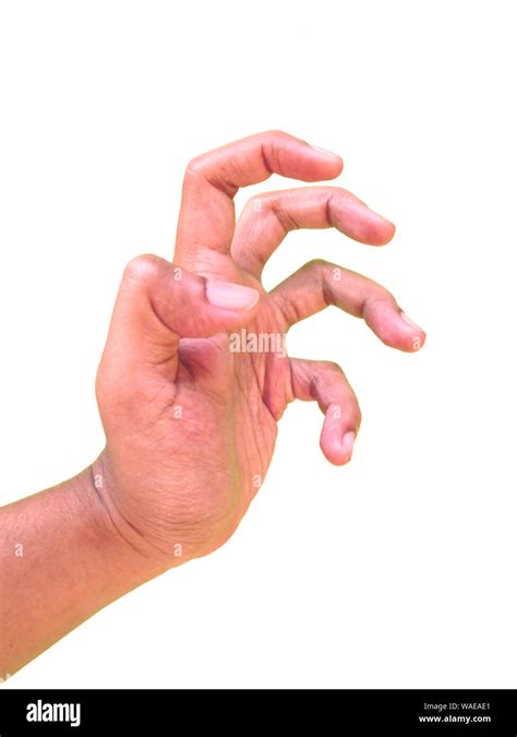 Hand Gestures Of Claws Or The Desire To Grasp Stock Photo Alamy