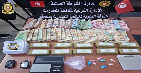 Sfax Deux individus arrêtés pour trafic de drogue et blanchiment d