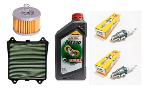 Kit Service Aceite Castrol Bujias Rouser 160 Ns Bajaj Tala