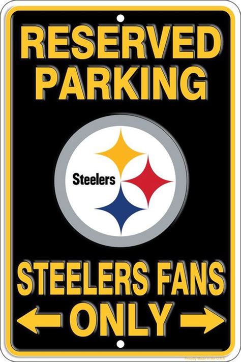 Wholesale Licensed NFL Small Parking - Pittsburgh Steelers