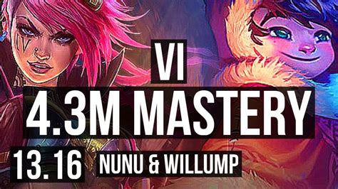 VI Vs NUNU JNG 4 3M Mastery 7 0 3 2000 Games Godlike EUW