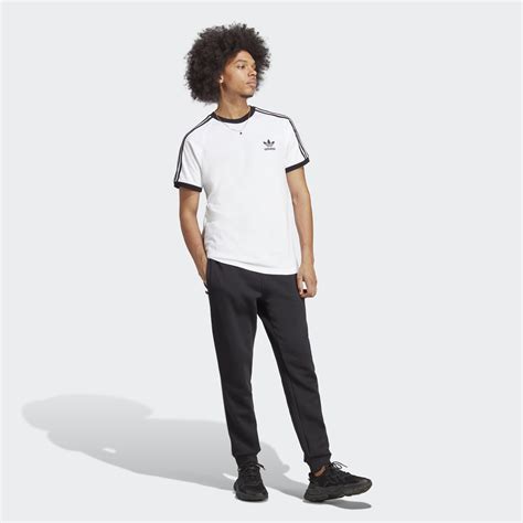 Adidas Adicolor Classics 3 Stripes Tee White Adidas Uae