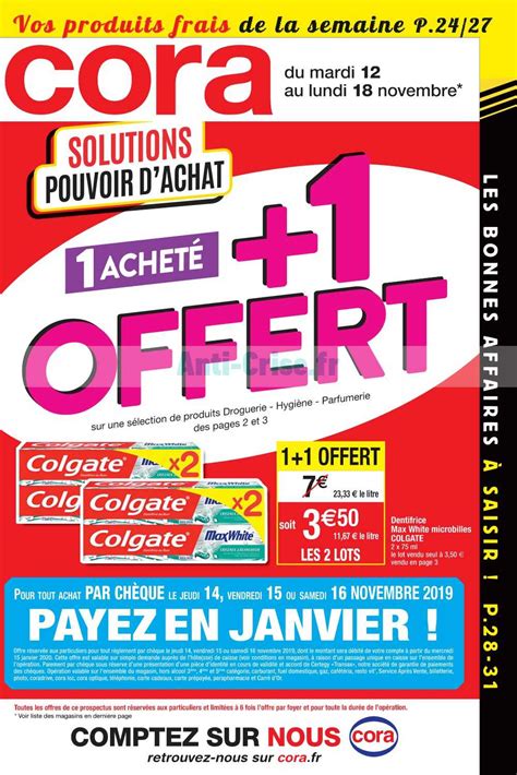 Anti Crise Fr Catalogue Cora Du 12 Au 18 Novembre 2019 Lorraine Nord