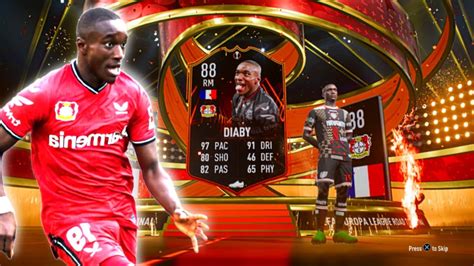 88 Rttf Moussa Diaby Player Review Fifa 23 Ultimate Team Youtube