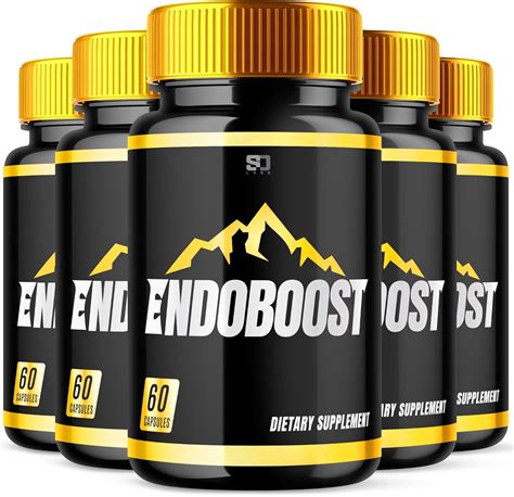 Amazon 5 Pack Endoboost For Men Endoboost Advanced Formula Male