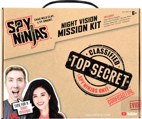 Spy Ninjas New Recruit Mission Kit From Vy Qwaint And Chad Wild Clay Ubicaciondepersonas Cdmx