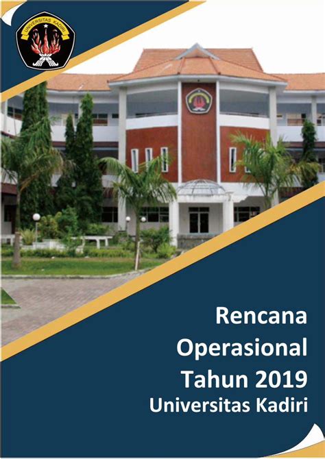 PDF Rencana Operasional Tahun 2019 Unik Kediri Ac Id DOKUMEN TIPS