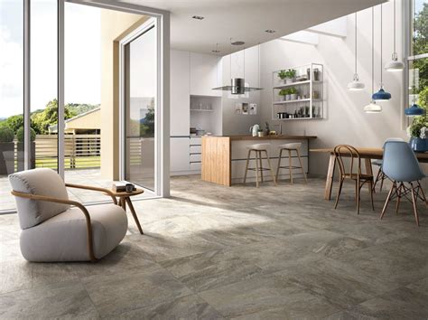 Porcelain Stoneware Outdoor Floor Tiles With Stone Effect MY EARTH