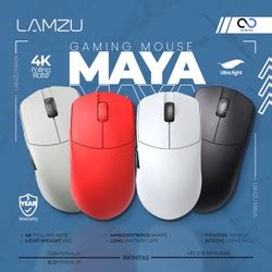 Jual Lamzu Atlantis Mini Pro K Wireless Ultra Light Ambidex Gaming