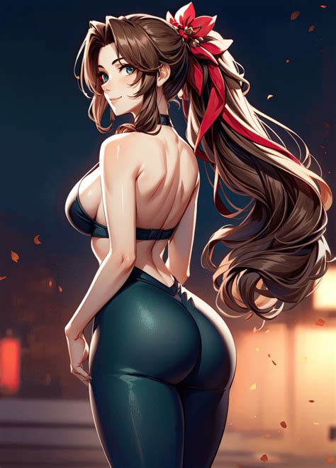 Final Fantasy Free Sex Art Aerith Gainsborough Final Fantasy Vii