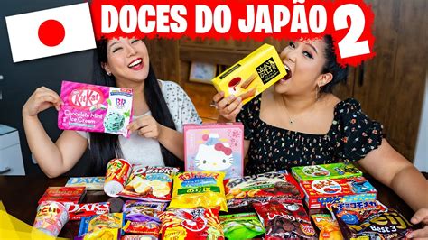 Provando Doces Do JapÃo Parte 2 Blog Das Irmãs Youtube