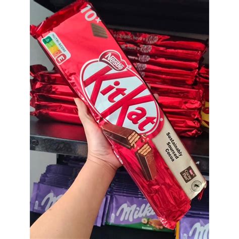 Nestle New Kitkat Chocolate 10x415g XL Milk Chocolate Wafer 2 Fingers