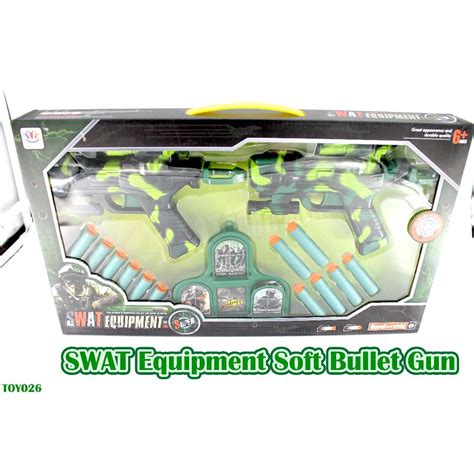 SWAT Equipment Soft Bullet Gun #TOY026, Hobbies & Toys, Toys & Games on ...