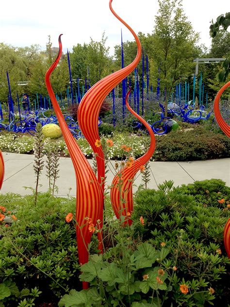 Chihuly Garden And Glass Exhibition At Seattle Center, Washington