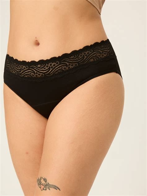 PACK Menstruační kalhotky Modibodi Sensual Hi Waist Bikini Moderate Heavy MODI