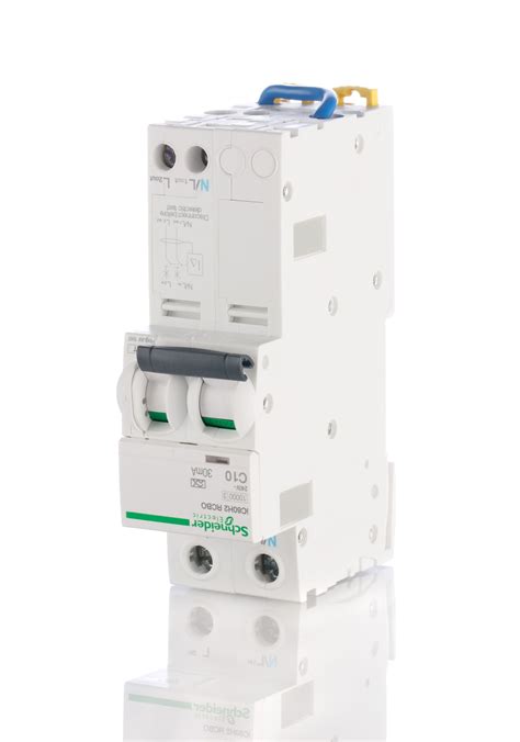 A9D11210 | Schneider Electric RCBO - 2P, 10A Current Rating, iC60H ...