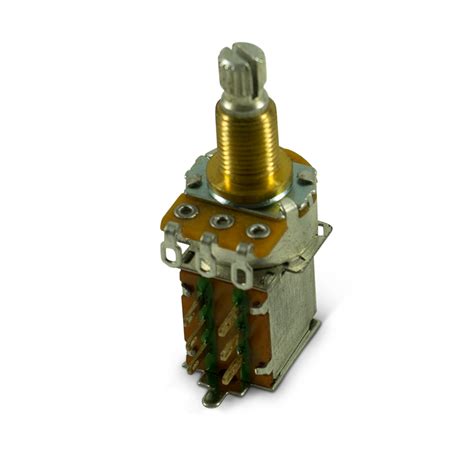 Alpha Metric Potentiometer With Push Pull Dpdt Switch Kohm