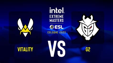 Vitality Vs G2 Map 3 Mirage IEM Cologne 2023 Group B YouTube