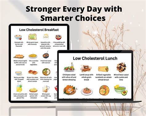 Low Cholesterol Breakfast Ideas, Cholesterol Lowering Foods, Low