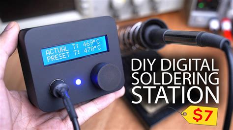 Diy Digital Soldering Station Hakko 907 For Cheap Youtube