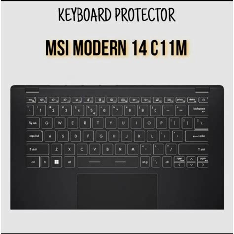 Jual Keyboard Protector Msi Modern C M C M Shopee Indonesia