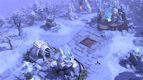 Seasonal Terrain Winter Dota Map Preview Youtube