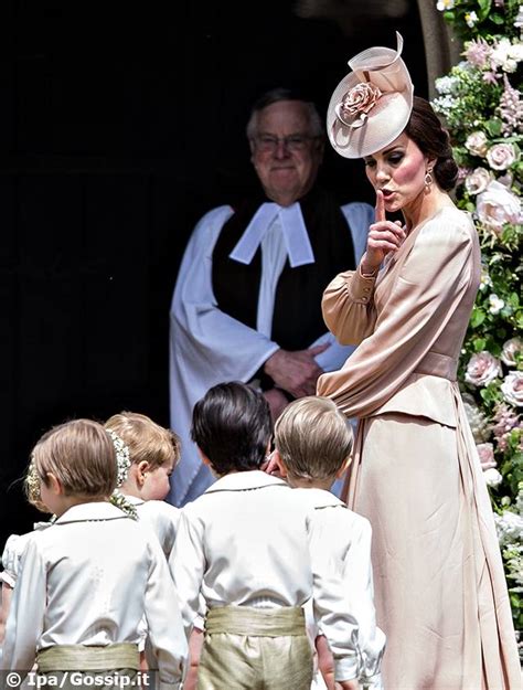 Kate Middleton Sgrida George Durante Il Matrimonio Di Pippa E Le