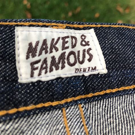 Naked Famous Raw Denim Weird Guy Fit Gem