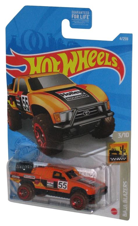 Hot Wheels Baja Blazers Orange Toyota Off Road Truck Toy Walmart