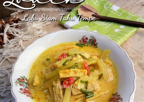 Resep Lodeh Labu Siam Tahu Tempe Oleh Riska Dwi A Cookpad