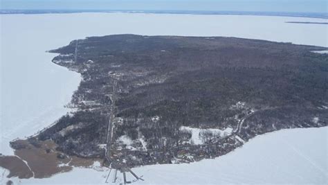 Aerial Shots Of Lake Simcoe