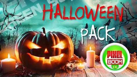 Halloween Super Pack Green Screen 3d Animation Pixelboomcg Youtube