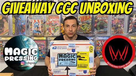 CGC UNBOXING GIVEAWAY REVEAL YouTube