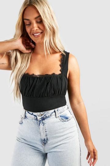 Black Corsets Black Corset Tops Boohoo Uk