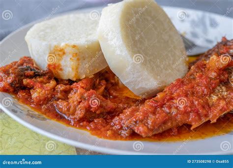 Boiled Yam and Fish Stew Ready To Eat Stock Photo - Image of boiled ...