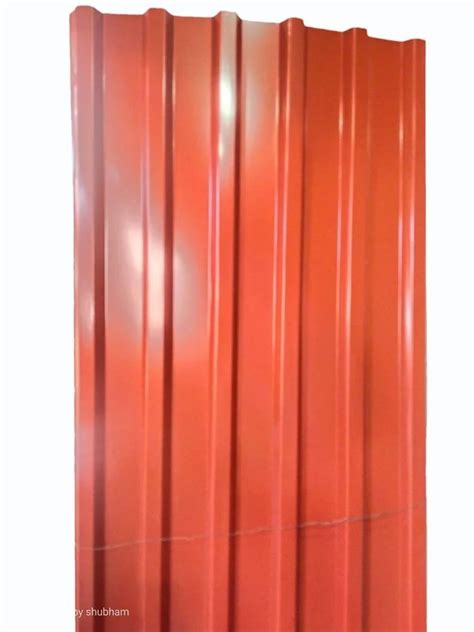 Red Cold Rolled Mm Frp Color Profile Roofing Sheet At Rs Kg In Mumbai