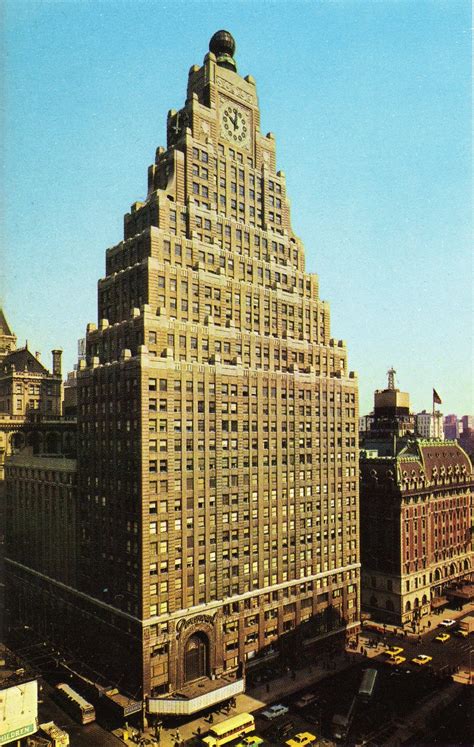 Vintage Manhattan Skyline